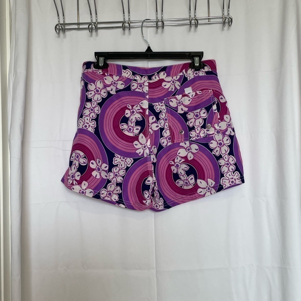 Skoozi/ Purple floral board shorts - Picture 5 of 5